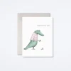Alligator Hard Day Card