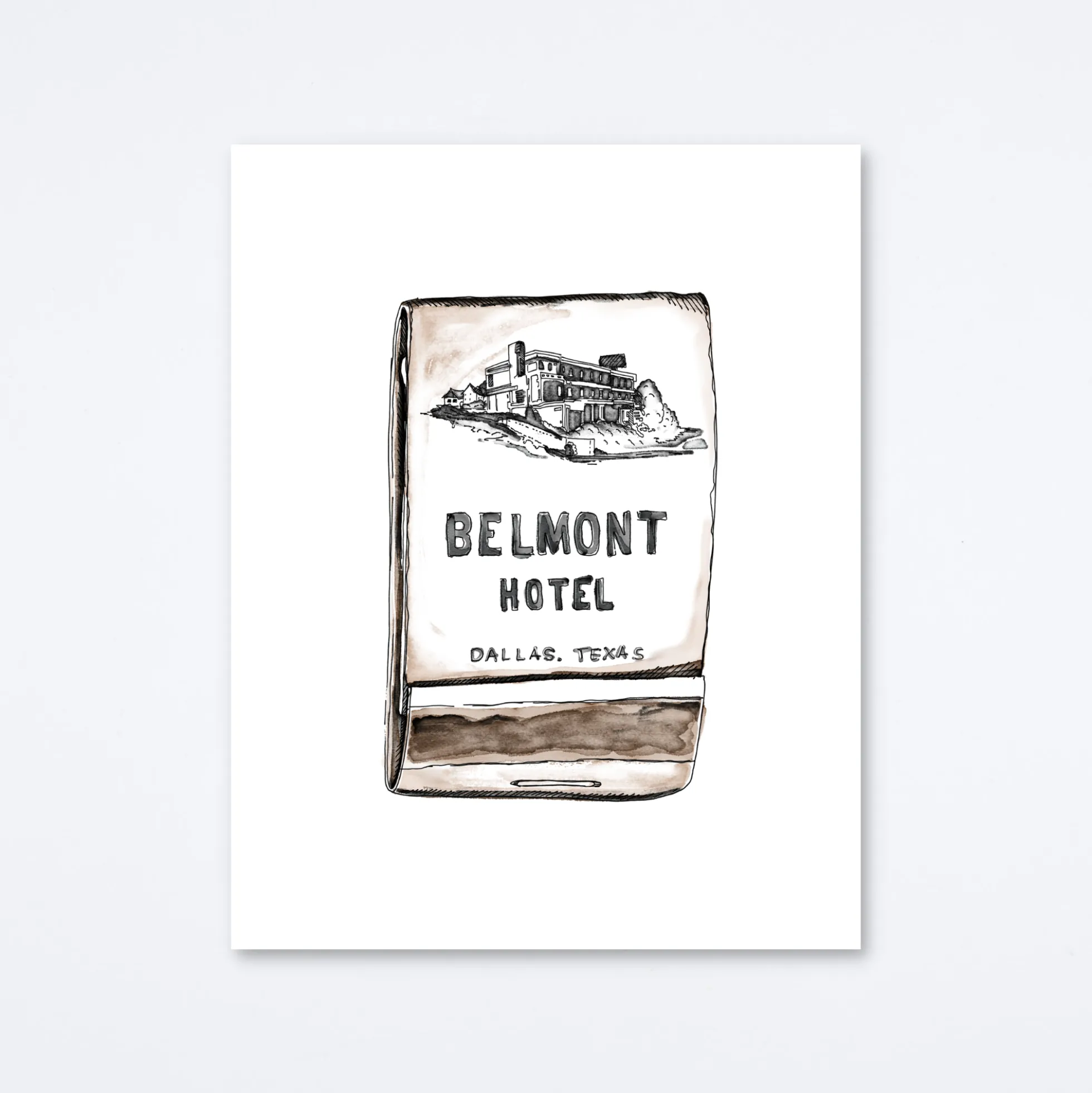 Belmont Hotel Art Print