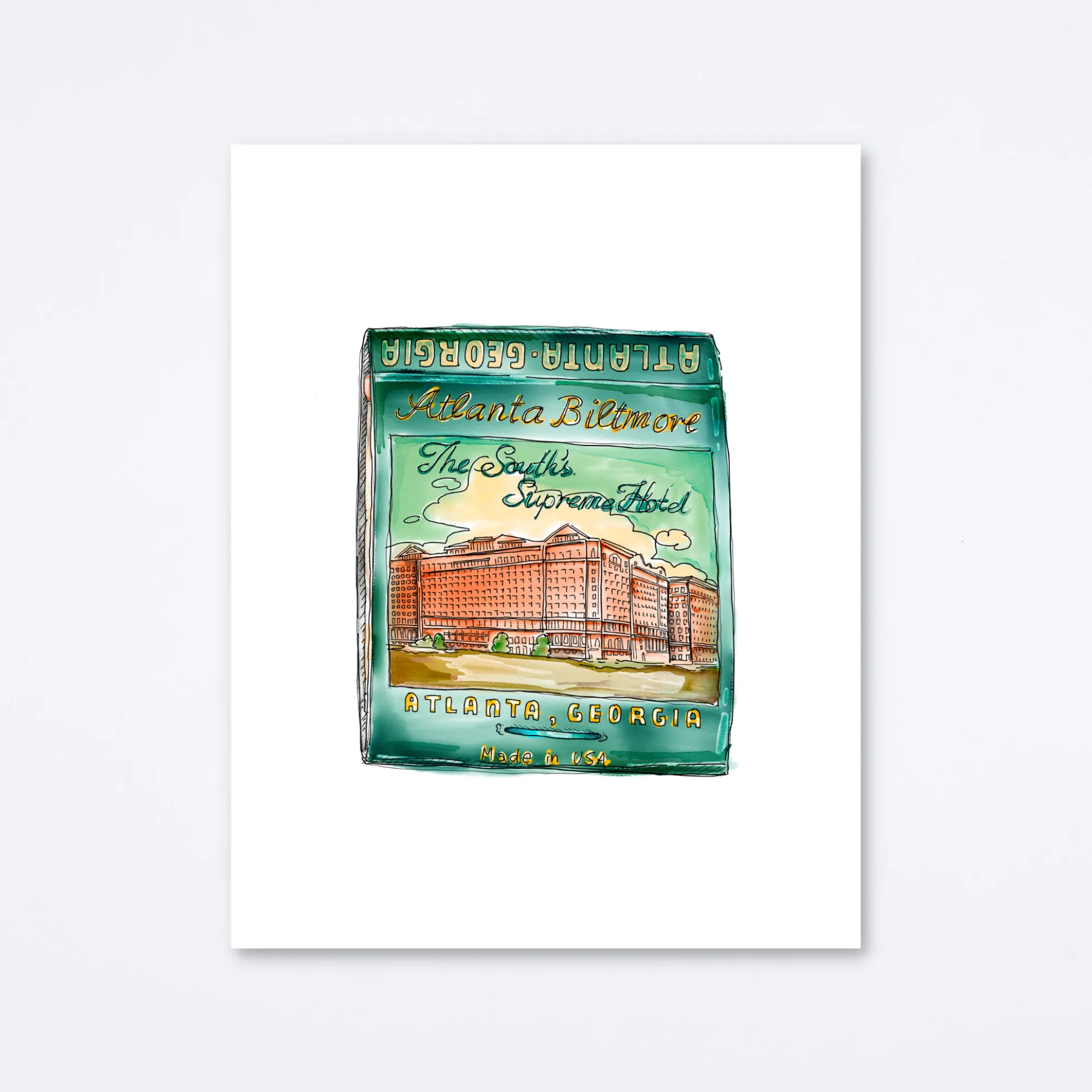 Biltmore Atlanta Art Print