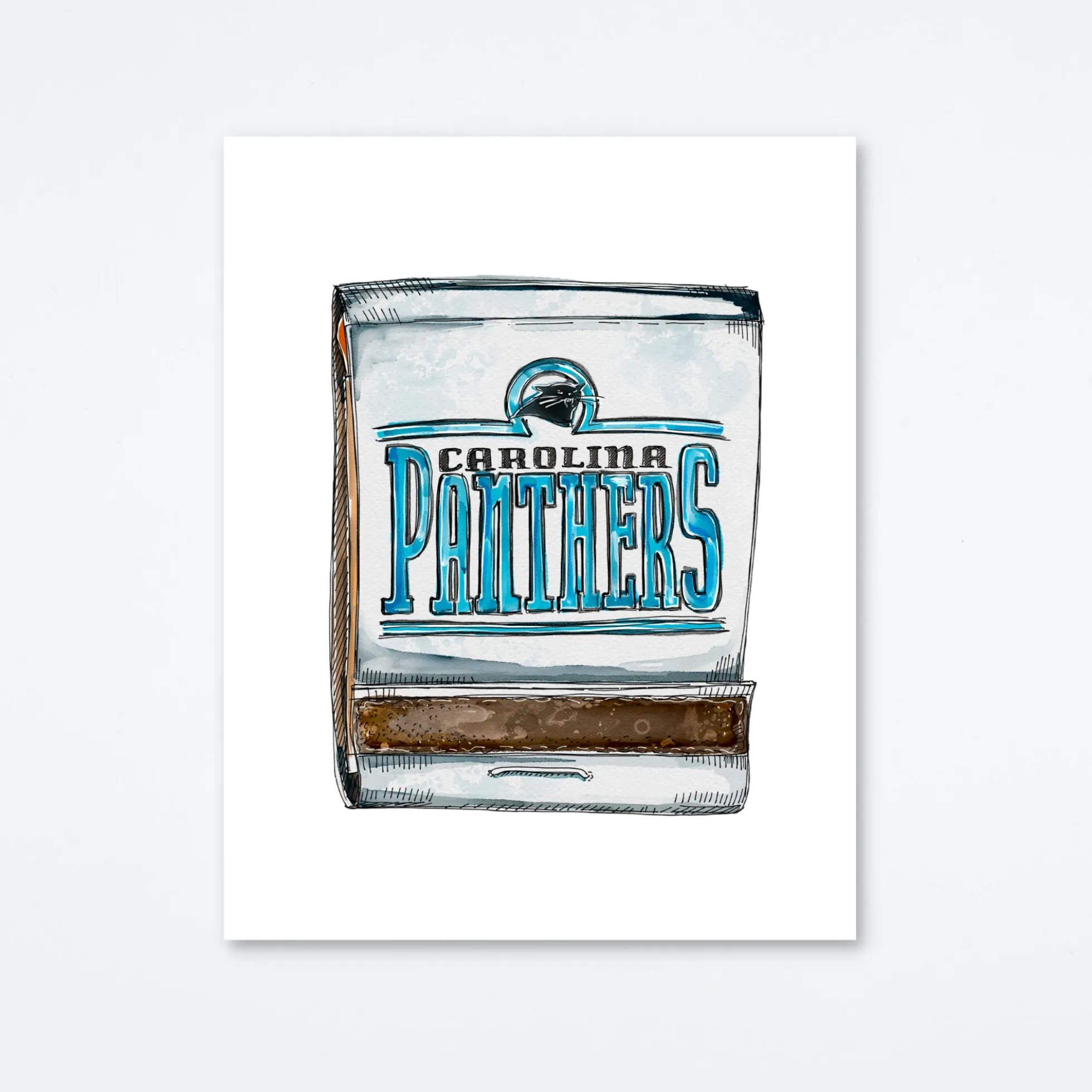 Carolina Panthers Art Print