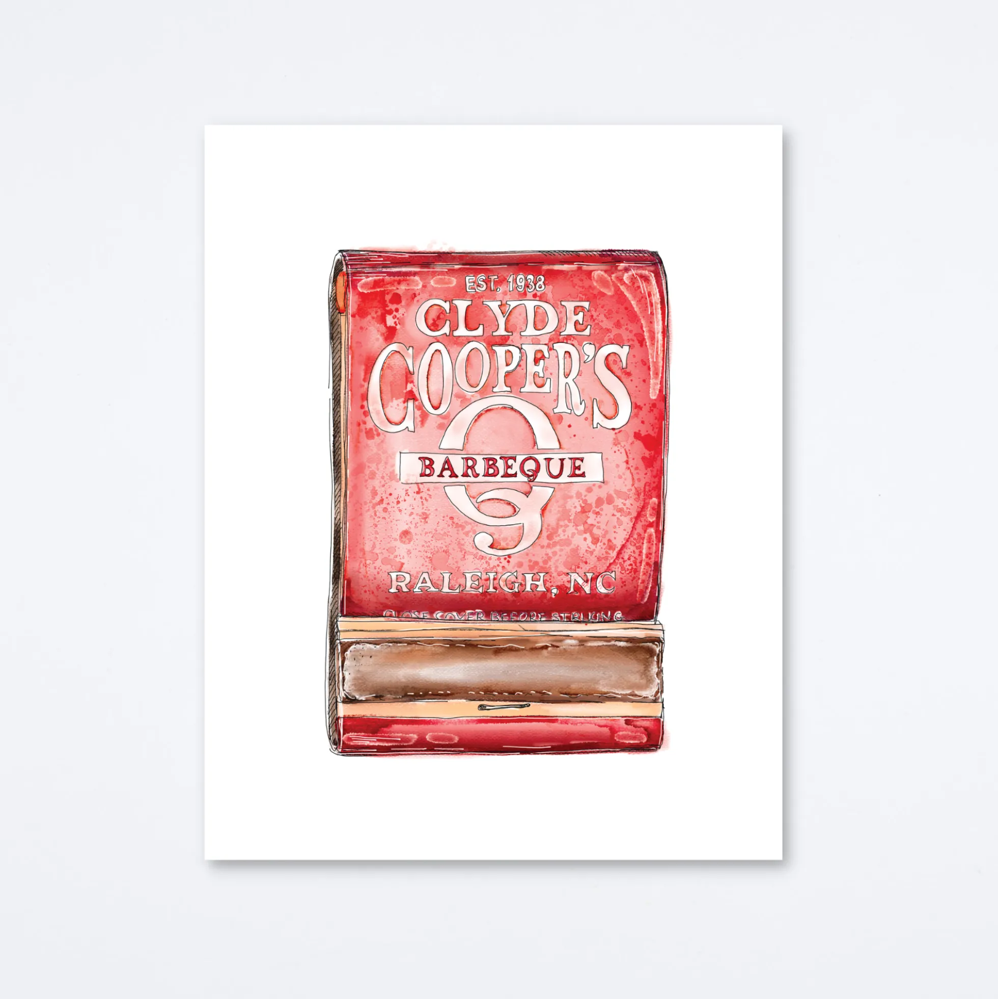 Clyde Cooper's Art Print