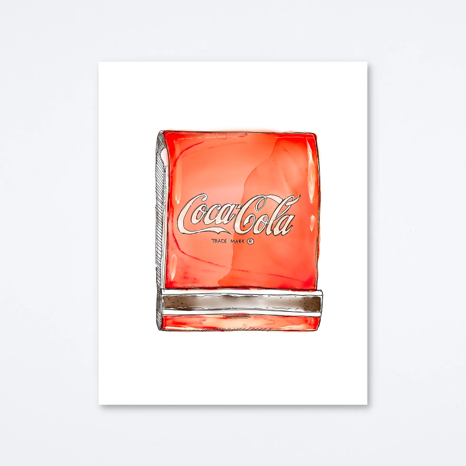 Coke Art Print