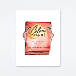 Colony Club Art Print