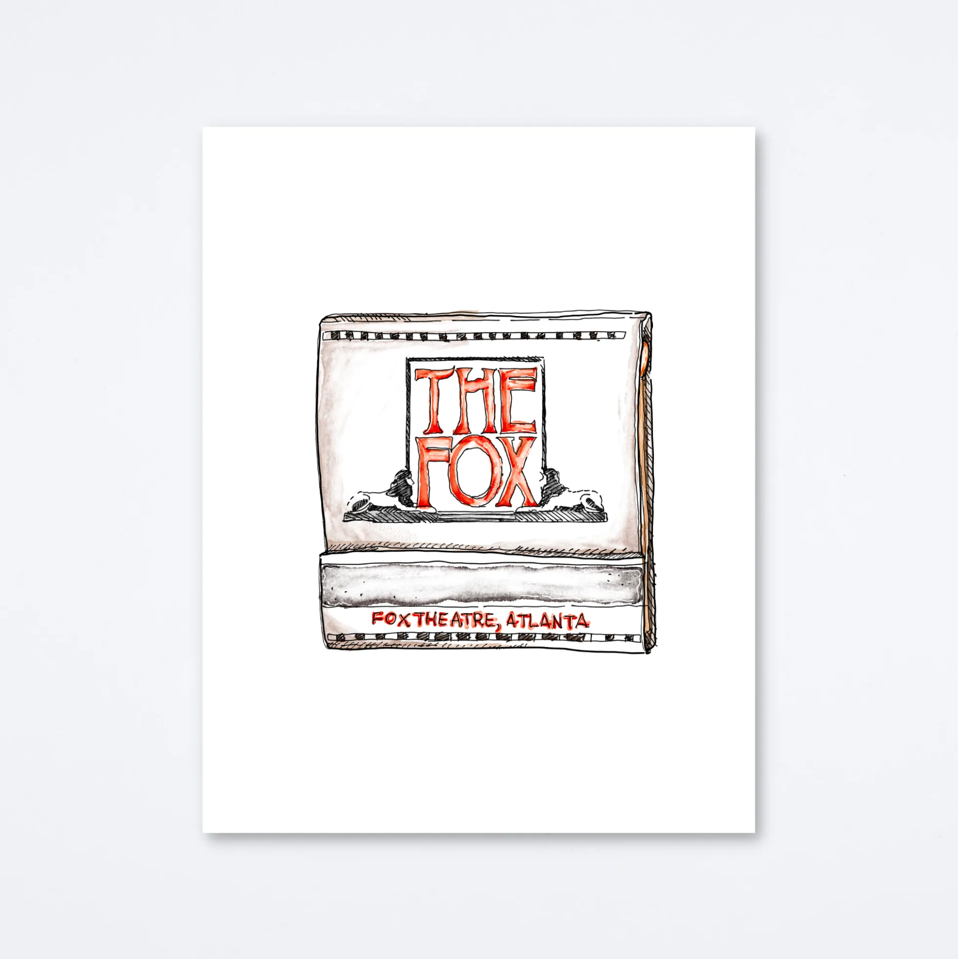 Fox Theatre Art Print