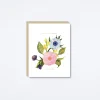 Garden Floral Beautiful Birthday Card