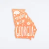 Georgia Die Cut Vinyl Sticker