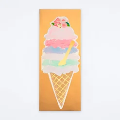 Ice Cream Die-Cut Card