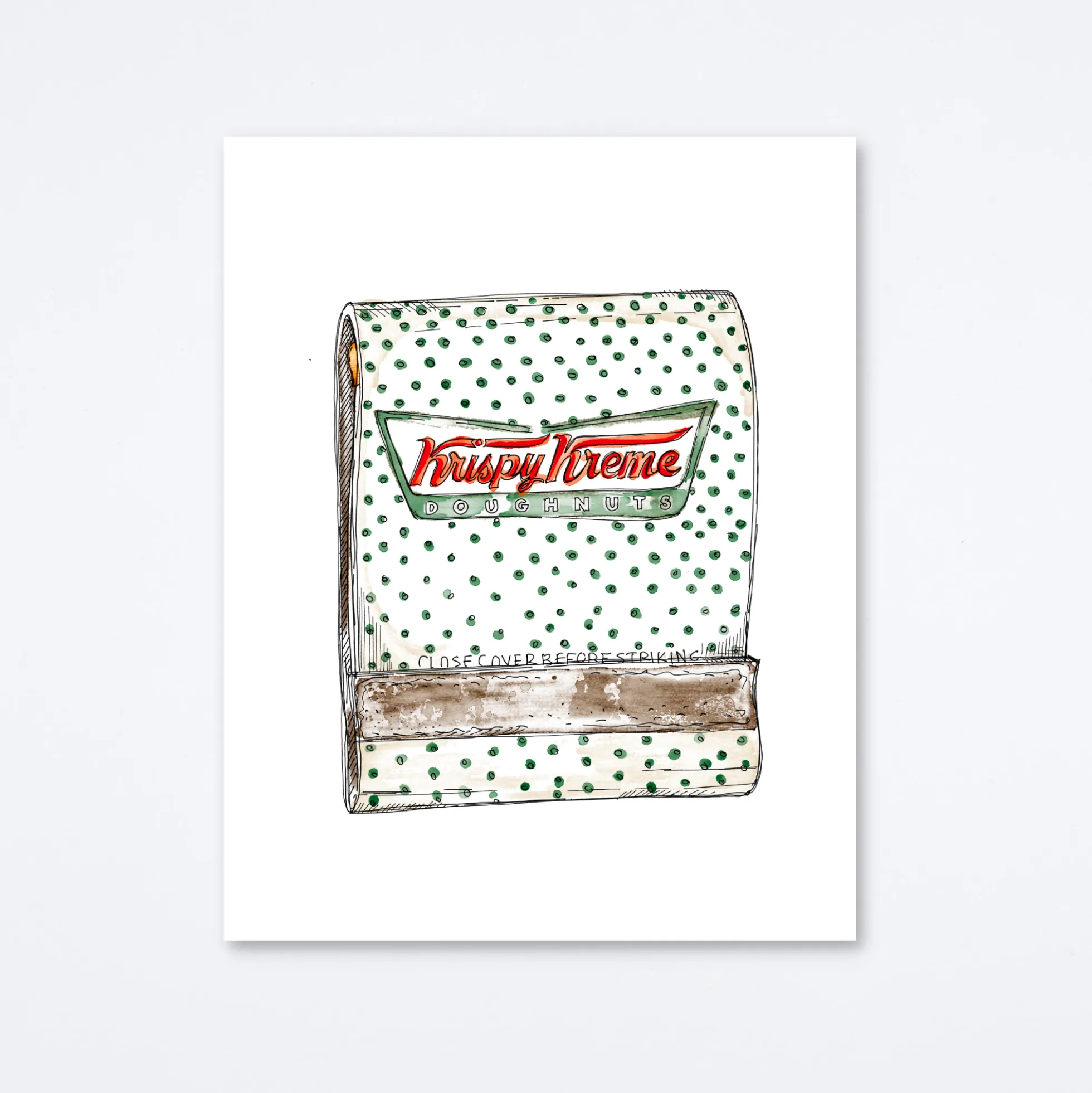 Krispy Kreme Art Print