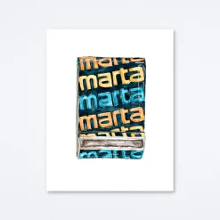 Marta Atlanta Art Print