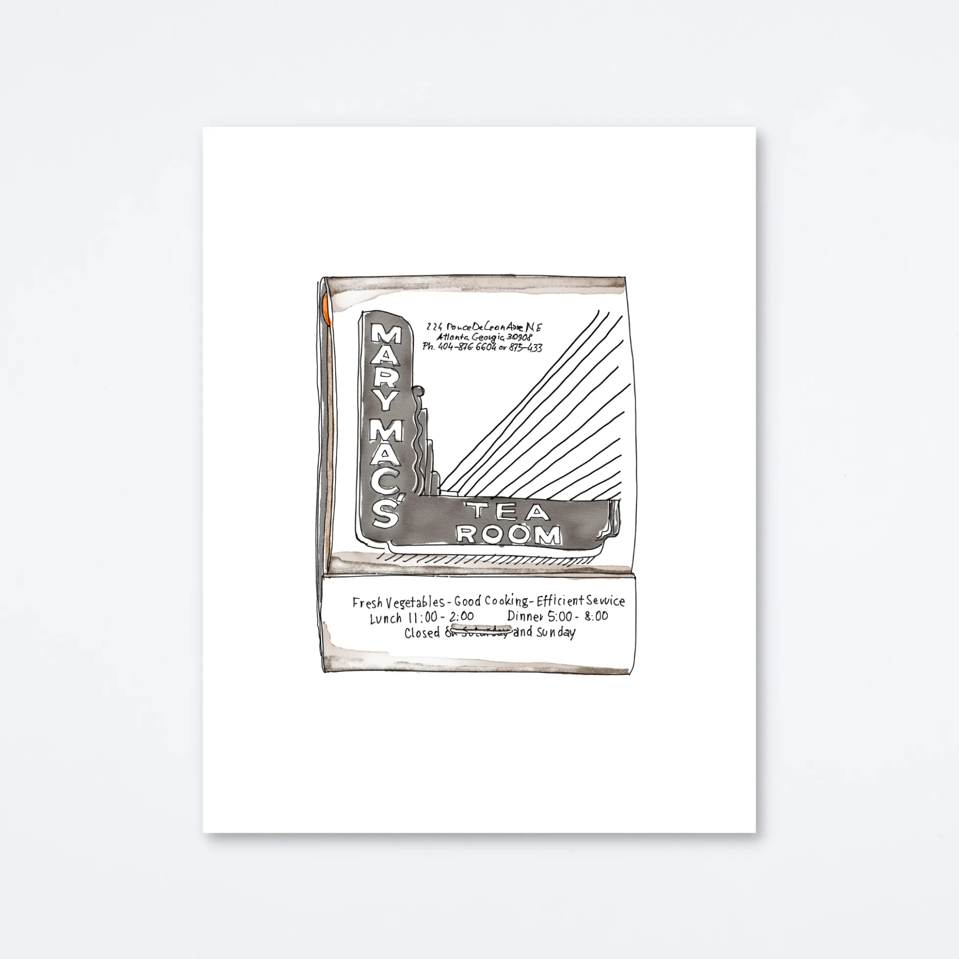 Mary Mac's Art Print