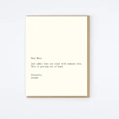 Mary/Joseph Card