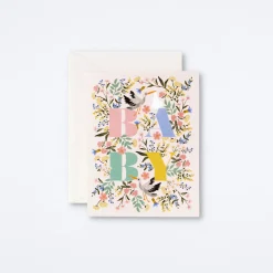 Mayfair Baby Card