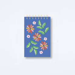 Mini Blue Jardin Notebook