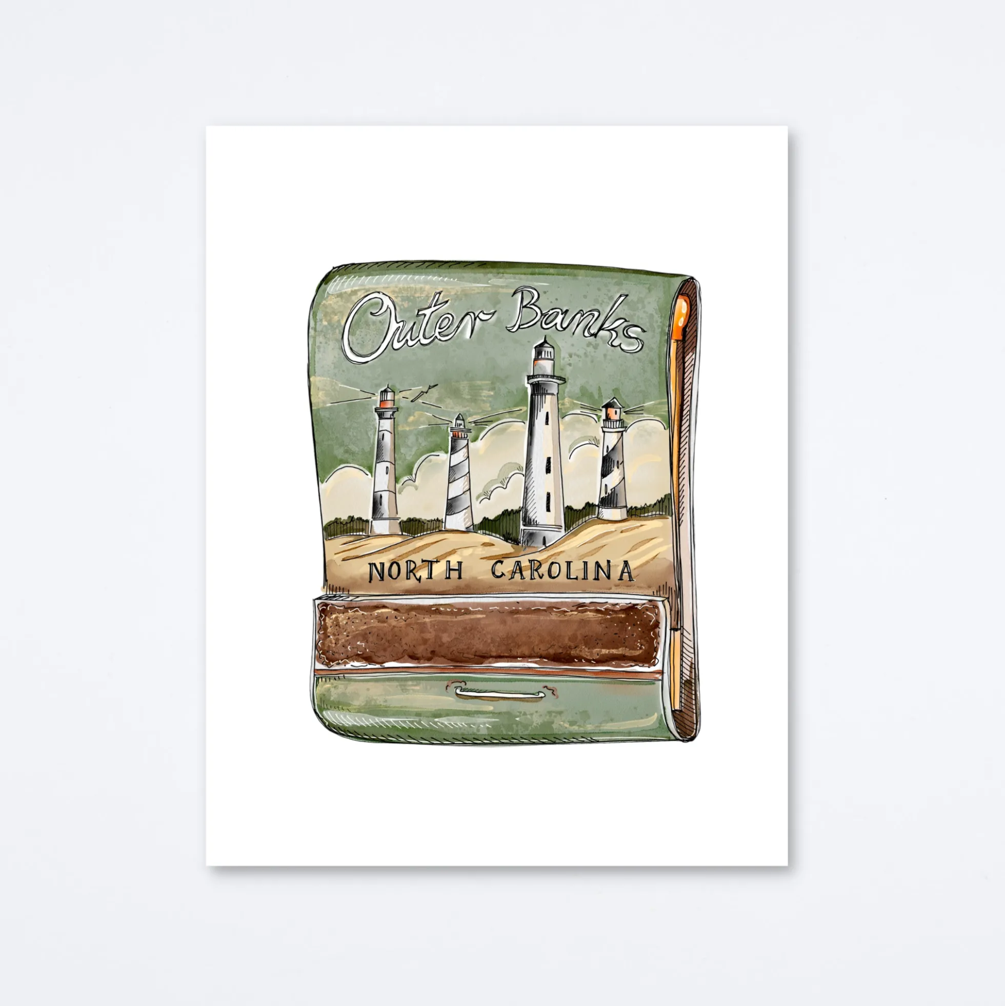 Outer Banks Art Print