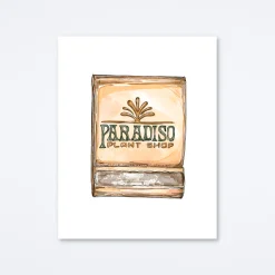 Paradiso Plant Shop Art Print