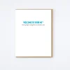 40s Glasses Card