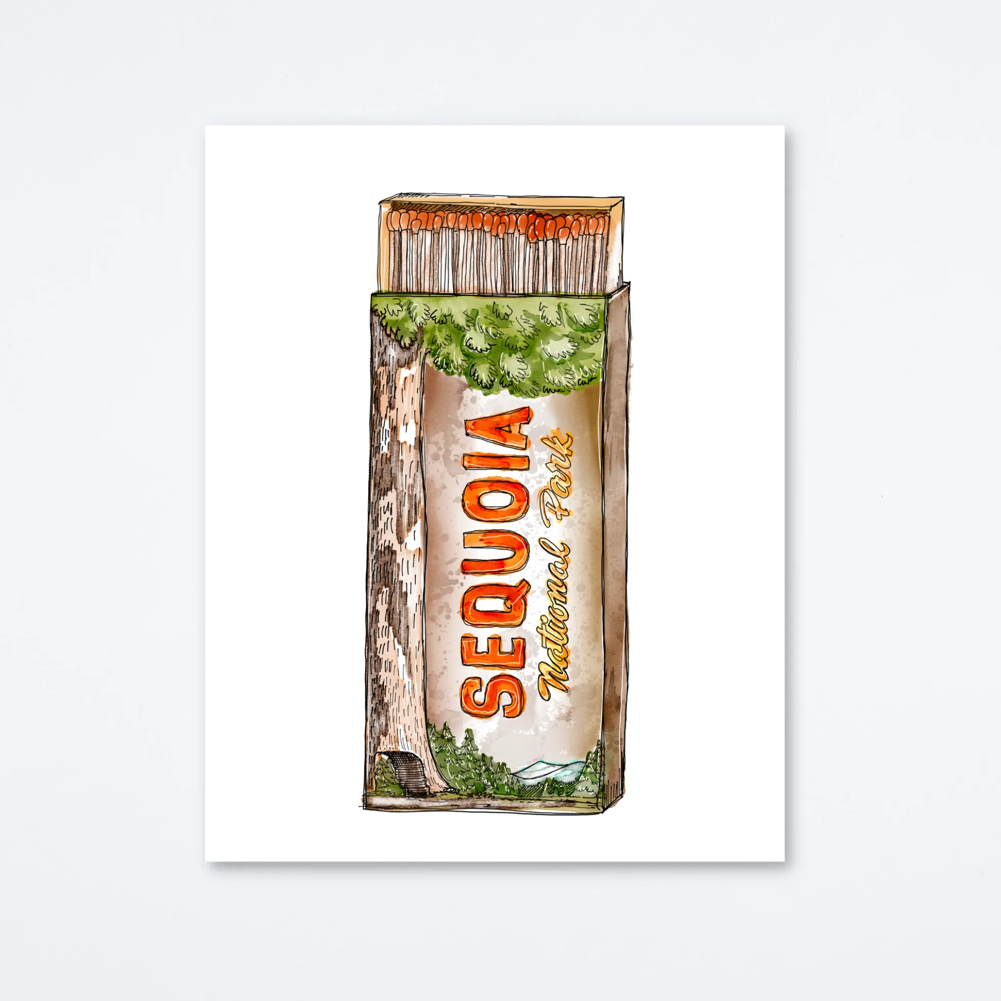 Sequoia Art Print