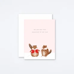 Too Immature To Get Old Card