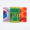 United States of Letterpress Notebook Set (Pack A)