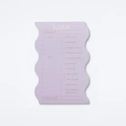 Wavy Daily Notepad