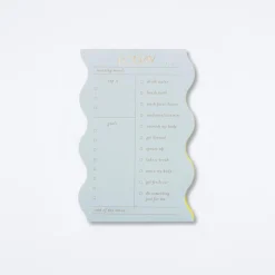 Wavy Daily Notepad